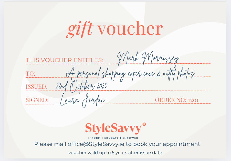 StyleSavvy® Digital Gift Voucher