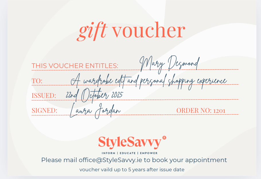StyleSavvy® Digital Gift Voucher